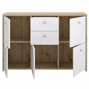 Obrazek  Komoda Best Chest Dąb Artisan/Biały 3