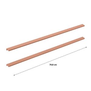 Obrazek Uchwyt Merkado 80 Rose Gold (2 Szt)