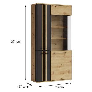 Obrazek Witryna Molto ML2 black