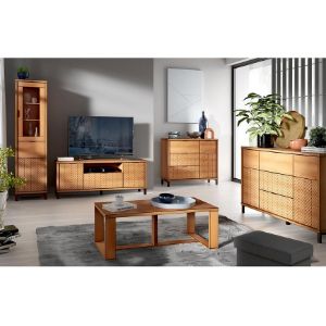 Obrazek Stół rozkładany Fonti F10 110/150x1140cm dąb karmel