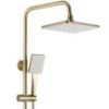 Obrazek Zestaw natryskowy Hass złoty szczotkowany Rea B9972 