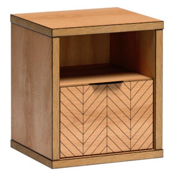 Obrazek Szafka nocna Fonti F13 dąb karmel