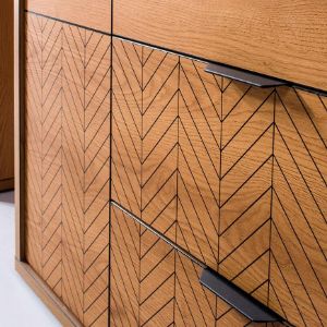 Obrazek Szafka RTV Fonti F7 dąb karmel