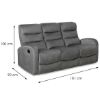 Obrazek Sofa Elena szara z funkcją relax