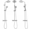 Obrazek Zestaw natryskowy Bliss chrom Rea P8805