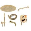 Obrazek Zestaw podtynkowy Lungo złoty Rea P4125 