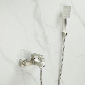 Obrazek Bateria wannowa Remi X inox