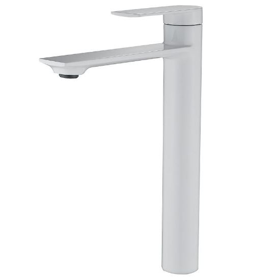 Obrazek Bateria umywalkowa wysoka Siros New biała