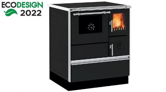 Obrazek Kuchnia Dominant 70 antracyt 6 kW lewa