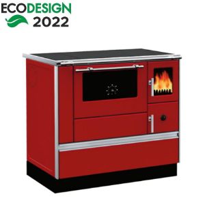 Obrazek Kuchnia Dominant 90 czerwona 7kW lewa