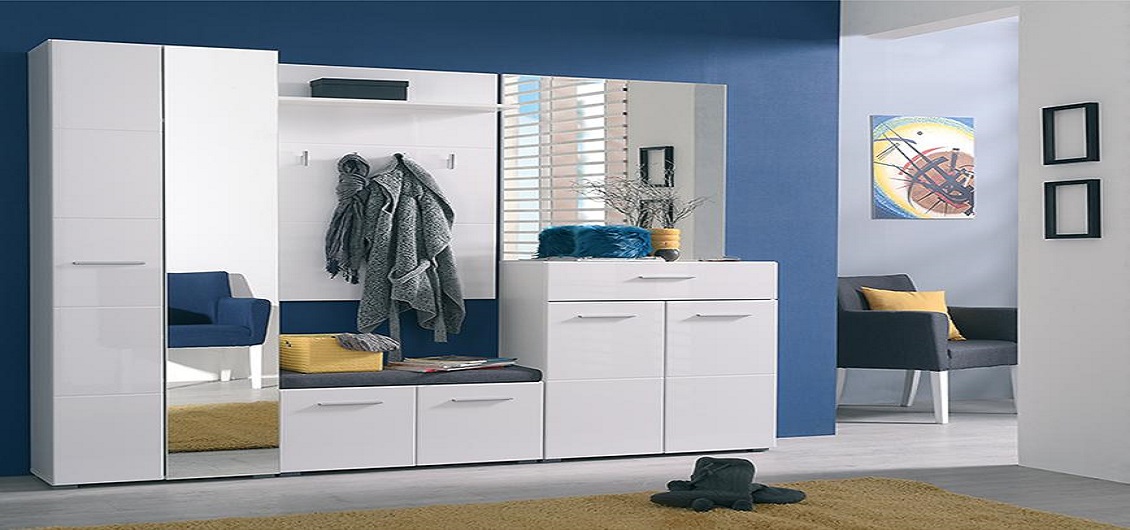 Przedpokój Beny Biały/Biały Połysk