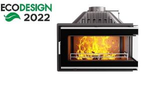 Obrazek Wkład kominkowy narożny W16 prawy 13,5 kW Eco