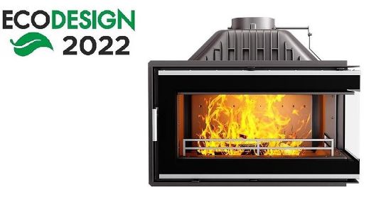Obrazek Wkład kominkowy narożny W16 prawy 13,5 kW Eco