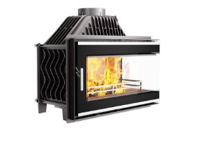 Obrazek Wkład kominkowy narożny W16 prawy 13,5 kW Eco