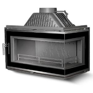 Obrazek Wkład kominkowy narożny W16 prawy 13,5 kW Eco