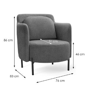 Obrazek Fotel Glam Element 03 