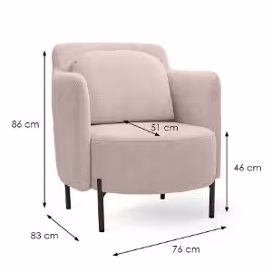 Obrazek Fotel Glam Element 18 