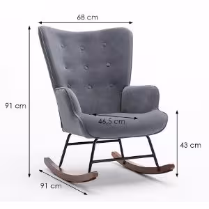 Obrazek Fotel Cosima Grey