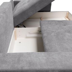 Obrazek Narożnik Rodos P/L jasny szary Whisper 17