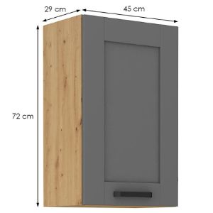 Obrazek Szafka kuchenna Luna dustgrey/artisan 45G-72 1F