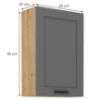 Obrazek Szafka kuchenna Luna dustgrey/artisan 60G-90 1F