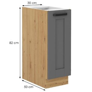 Obrazek Szafka kuchenna Luna dustgrey/artisan 30D Cargo BB