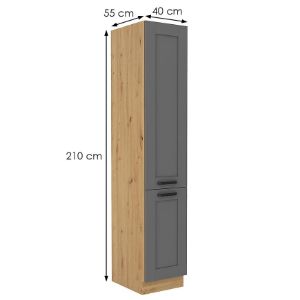 Obrazek Szafka kuchenna Luna dustgrey/artisan 40DK-210 2F