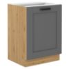 Obrazek Szafka kuchenna Luna dustgrey/artisan 60D 1F BB