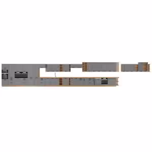 Obrazek Szafka kuchenna Luna dustgrey/artisan 60DG BB