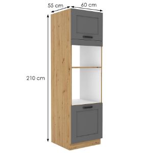 Obrazek Szafka kuchenna Luna dustgrey/artisan 60DMP-210 2F