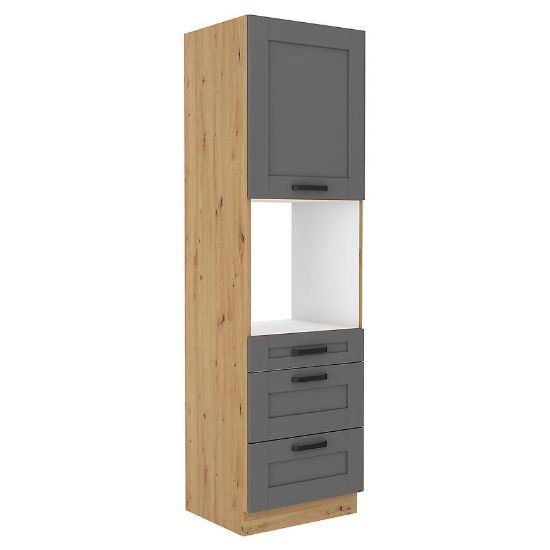 Obrazek Szafka kuchenna Luna dustgrey/artisan 60DPS-210 3S 1F