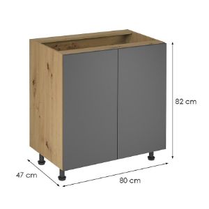 Obrazek Szafka kuchenna Langen d80 grey