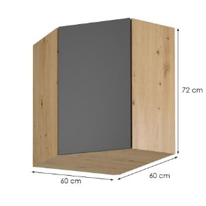 Obrazek Szafka kuchenna Langen G60N grey