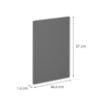 Obrazek Front kuchenny Langen d45fzn grey