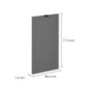 Obrazek Front kuchenny Langen d45fzw grey