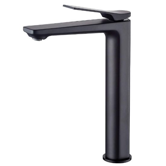 Obrazek Bateria umywalkowa wysoka Neri BU-01-W04-L czarna