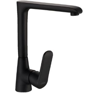 Obrazek Bateria zlewozmywakowa Siros czarny