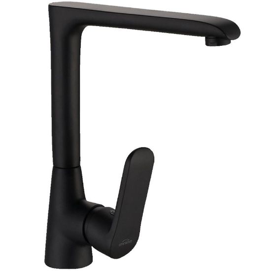 Obrazek Bateria zlewozmywakowa Siros czarny