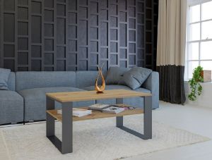 Obrazek Stolik kawowy Hart 1P dąb artisan/antracyt