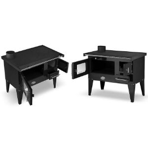 Obrazek Kuchnia NARODNA E 6kW czarna lewa Eko