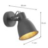 Obrazek Lampa 2021151 DARK GREY E27 LS1 
