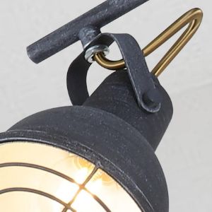 Obrazek Lampa 2021154 ANTIQUE GREY E27 LS2 