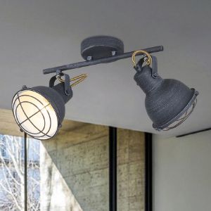 Obrazek Lampa 2021154 ANTIQUE GREY E27 LS2 