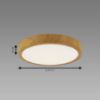 Obrazek Lampa ATUT LED C OAK 18W NW 04149 PL1 