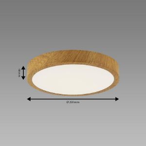 Obrazek Lampa ATUT LED C OAK 18W NW 04149 PL1
