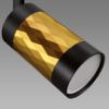 Obrazek Lampa PIANO TRA GU10 GOLD/BLACK 04091 K1 