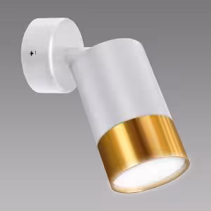 Obrazek Lampa PUZON SPT GU10 WHITE/GOLD 04130 LS1 