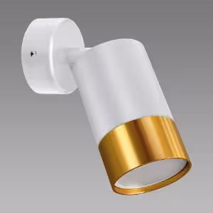 Obrazek Lampa PUZON SPT GU10 WHITE/GOLD 04130 LS1 