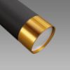 Obrazek Lampa PUZON TRA GU10 BLACK/GOLD 04088 K1 