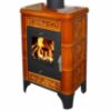 Obrazek Piec stalowo-kaflowy Belluno II goldbrown 6kw